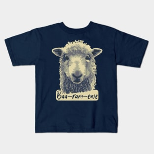 Baa-Ram-Ewe Sheep Kids T-Shirt